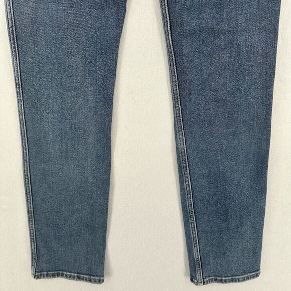 REDONE Jeans Womens 26 80s Slim Straight Blue Denim High Rise Button Fly 90s - Picture 6 of 14